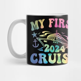 My First Cruise 2024 Vacation Matching Family Cruise Funny Mug